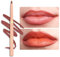 OULAC Braun Koralle Lipliner Wasserfest, Drehbarer Langanhaltender Lippenkonturenstift mit Mattes Finish, Hochpigmentiert und Geschmeidig, Konturieren Sie Ihre Lippen, Vegan (L05) Seductive