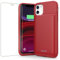Feob Battery Case for iPhone 11/XR (6.1inch),Upgraded 7500mAh Slim Portable Charger Case Cover,External Battery Pack Charging Case with Tempered-Glass Screen Protector for iPhone 11/iPhone XR (Red)