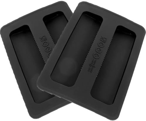 Confezione da 2 macchine per il pane in silicone per tostapane con coperchio per tostapane