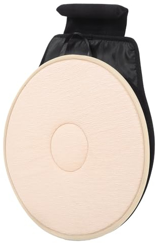 Drehkissen fürs Auto 52x40x3cm aus Gewebe, Rotierendes Sitzpolster | Atmungsaktiv, Drehbarer Einsatz, für Auto und Büro, 1 Stück, Winter Feier