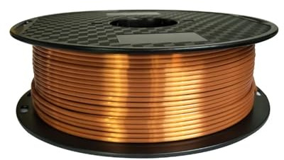 PLA-Filament in Seidenkupferoptik, 2,85 mm, 1 kg (2,2 lbs) – Glänzendes, metallisch-seidiges Material, kompatibel mit 3D-Stiften
