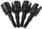 JAGETRADE 4pcs RC HSP 02033 Wheel Axle for HSP 1:10 On-Road Car Buggy Truck Replacements