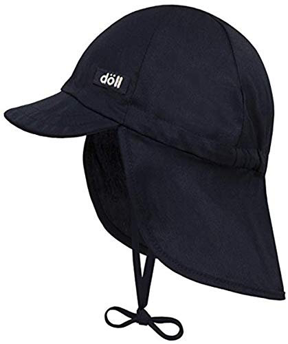 Döll Jungen Schirmmütze mit Nackenschutz UV 1665335 (51, Nachtblau)