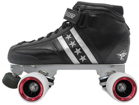 Bont Skates, Quadstar-Roller, Derby-Skate-Paket, Indoor Quad Speed, echtes australisches Leder, Jugendliche – Erwachsene, 6.5/38.5