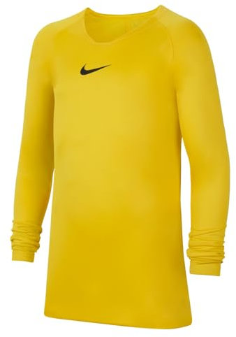 Nike Unisex Niños Jersey de Manga Larga Nk Df Park First Layer, Tour Yellow y Black, AV2611-719, L