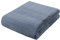 sleepling Marina Strandtuch, Saunatuch, Badetuch, 100% Baumwolle 550 gr./m², Kordelaufhänger, Design Bordüre, Ökotex 100, 90 x 200 cm, Indigo blau