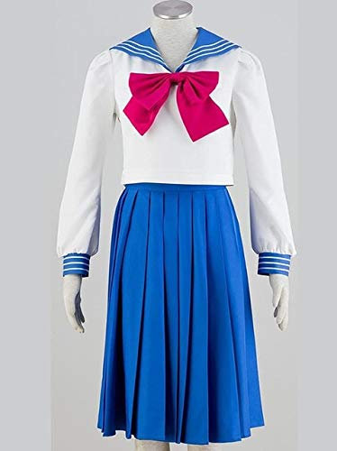 Biamoxer 100cm Sailor Moon Tsukino Usagi Cosplay Perücken Lang Blond Gelb Hitzebeständig Cosplay Kostüm Perücke XXXL Nur Kostüm