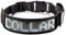 Leadleds LED-Hundehalsband, wiederaufladbar über USB, leuchtendes Haustier-Sicherheitshalsband, weißes Licht, Größe M (37–50 cm)