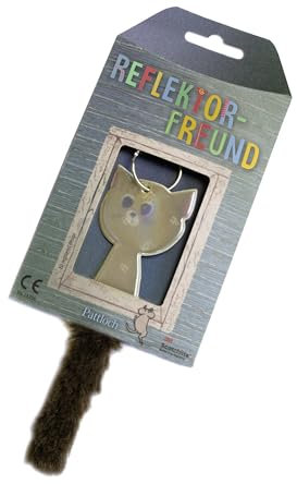 Reflektor Schulstart Katze