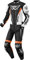 Berik Monza Damen 2-Teiler Motorrad Lederkombi, schwarz/weiß/orange, 42