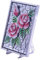 3D Metal Puzzle, Microworld Jigsaw Puzzle Rose Flower Photo Frame Model Building Kit, DIY 3D Adult Puzzle Brain Teaser Art Craft Home Decor Gift Toys for Teen, for Weekend Rainy Day Family Time