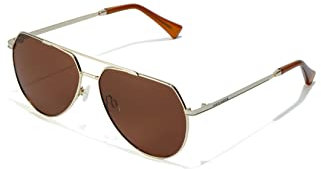 Hawkers SHADOW, Occhiali da sole Unisex - Adulto, Polarized Karat Brown, Taglia unica