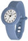 HIP HOP, Hero.Dot, Orologio Donna Flight of Fantasy, con Cinturino in Silicone Soft Touch Intercambiabile, Pratica Chiusura, Lunetta Bianca con Numeri Neri, Cassa 34 mm, Movimento al Quarzo, Indaco