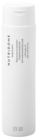 Nutridome - Conditioner 250 ml - Haarspülung Regenerations- und Feuchtigkeitsspülung Für trockenes und geschädigtes Haar Glättet Für alle Haartypen Arganöl Keratin Vitamin-Komplex