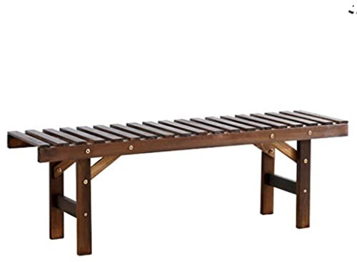 Panca con Mensola per Fiori Scala del Balcone del Soggiorno Porta Piante in Vaso dal Pavimento al Soffitto Fioriera da Esterno per Porta da Giardino Durevole Scaffali Porta Piante (Color : Brown, S