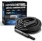 HYDROSTEEL Metal Garden Hose 25 Ft, 304 Stainless Steel Metal Water Hose 25Ft, Heavy Duty, Flexible, Lightweight, Crush and Kink Resistant, 25 Ft Garden Hose Outdoor, Garden Hoses with 500 PSI