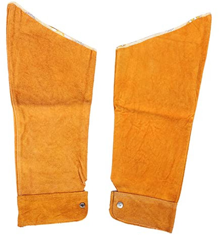 Veemoon Mangas Vaca Para Brazos Mangas De Protección Para Soldadores Para Trabajo De Bricolaje