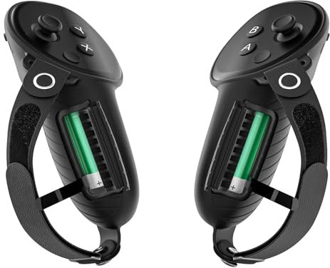 LICHIFIT Cover per controller Meta Quest 3, in morbido silicone, con cinghia da polso, copribatteria, protezione antigraffio, compatibile con Oculus Quest 3