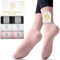 6 Paare Pilates Socken,Yoga Socken & Stoppersocken für Damen Herren,Anti rutsch Antirutschsocken mit Noppen & Duft,Yogasocken Ideal für Geschenk,Reformer,Ballett,Barfuss,Tanz,Fitness, Reha,35-42