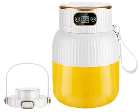 Portable Juicer Blender, Small Juicer Blender Kitchen, Smoothies Shakes Maker, Juice Mixing Machine, Multifunctional Portable Juicer, Food Processor With Digital Display For Shakes Smoothies