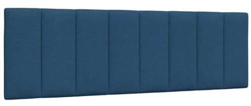 vidaXL Kopfteil-Kissen Hanko Blau 160 cm Stoff