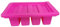 Ornament Schablone Fondant Lagerung Formen 4 Formbutter Silikon-Lagerung mit Tablett große die Kuchenform mit Deckel Backform Zahlen 8 (Pink, One Size)