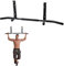 Focenat Barre de Traction, Barre Tractions Murale, Barre de Fitness Fixation Murale, Pull Up Bar pour Entraînement et Gym à Domicile, Murale Plafond, 93 x 51 x 18 cm