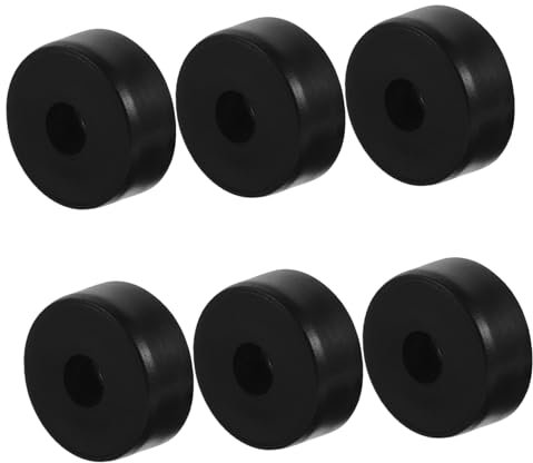 MERRYHAPY Rubber Feet for Speaker Vibration Reduction Enhanced Bass Output Wide Compatibility 6pcs