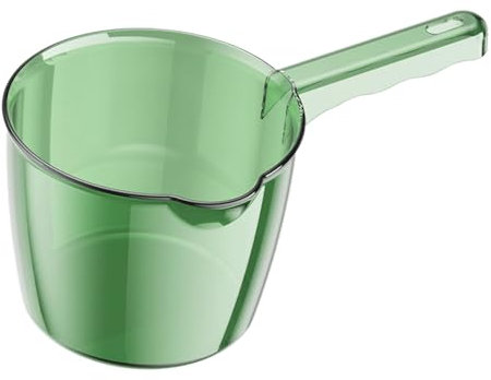 Tasses à eau - Cruche de bain robuste | Tasse de bain avec louche à eau, louche à eau transparente avec cruche, tasses de bain robustes et efficaces avec poignée longue pour la salle de bain