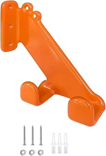 basohallrd Chainsaw Holder -2 Pack- 180LB Heavy-Duty Alloy Steel Wall Mount Set, Chainsaw Accessories, Universal Fit for Stihl, Husqvarna, Echo Saws, Rust-Proof & Space-Saving Design