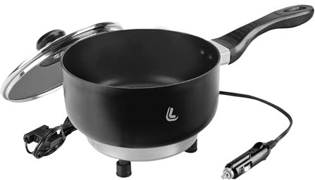 Lampa 97122 Electric Saucepan - Olla eléctrica - Ø 18 cm - 12V - 170W - 13A