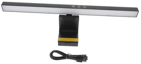 KOMBIUDA Barra de Monitor Regulable Antideslumbrante con Control Táctil y Tecnología de Atenuación Iluminación Sin Protección Visual Compatible Escritorio