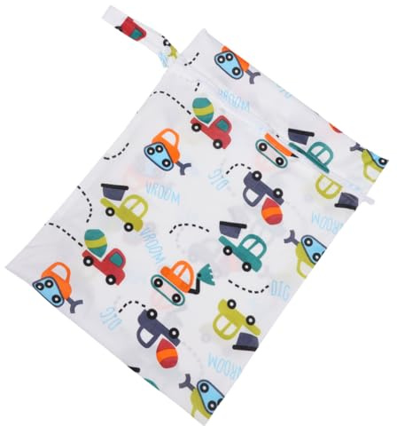 FUNOMOCYA Wickeltasche für Babys aus Polyester Leicht zu Reinigen und Praktisch zum Tragen für Unterwegs zur Aufbewahrung von Nassen Windeln und Milch