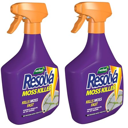 Resolva Moss Killer Spray 1L X 2