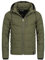 Indicode Herren Circus Steppjacke in Daunenjacken-Optik | Winterjacke Übergangsjacke Army, S