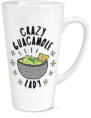 Crazy Guacamole Lady Stars Grande tasse à latte 50 cl