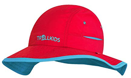 Trollkids Kinder Mütze Troll, Rot, Größe Medium
