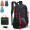 Lywencom Wanderrucksack, 20L sport leichter faltbarer wasserdichter ultraleichter rucksack geeignet für outdoor-camping-picknick (schwarz)