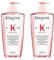 Kérastase Shampoo für feines Haar, Nährendes und kräftigendes Haarbad gegen Haarverlust, Bain Hydra-Fortifiant, Genesis, 2 x 500 ml