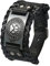 Cupimatch Herren Armband Retro Breites Metall Wikinger Armband Herren PU Leder Armband Punk Style Armbänder Breiter Gürtel Manschette Armreif Rock Wrap Runen Schmuck für Männer Junge