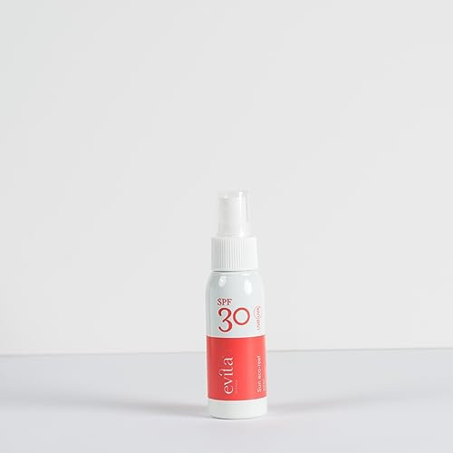 Eco frendly SPF Evita Cosmetic Sonnencreme, Gesichtscreme, Sonnenschutz Gesicht, Sonnenschutzspray hoher Schutz (SPF 30, Gesicht)