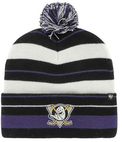 '47 Brand Strick Winter Mütze - Power LINE Anaheim Ducks