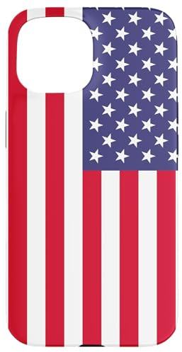 Amerikanische Flagge USA Patriotische Handyhülle US Hülle für iPhone 15
