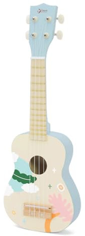 Classic World - Musikinstrument für Kinder – Iris-Ukulele aus Holz – ab 3 Jahren
