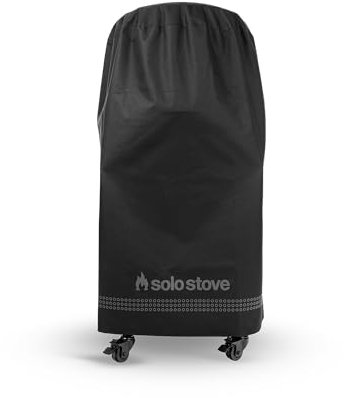 Solo Stove Abdeckung für Pizzaofen | Pizzaofen-Tischschutz, schützt vor Regen, Schnee und Staub, wasserabweisendes Material: lösungsgefärbtes Acryl, Durchmesser oben: 63,5 cm, Durchmesser unten: 106,7