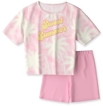 CALIDA Kids Kurz-Pyjama Kinder | Schlafanzug, weiche Baumwollqualität und angenehmer Komfort für warme Nächte