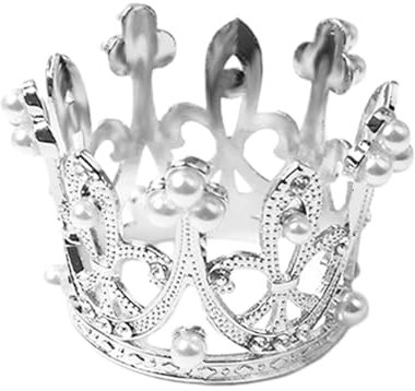 Maciun Kronen-Serviettenringe – Serviettenringe mit Kronen-Design – Serviettenringe, glitzernde Serviettenringe Schnallen für Tischdekorationen Hochzeiten, Partys, Feiern