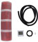 TOOLSGO 5㎡ Mesh Thin Electric Underfloor Heating System 220V Aluminum Foil Heating Mat with Thermostat for Home