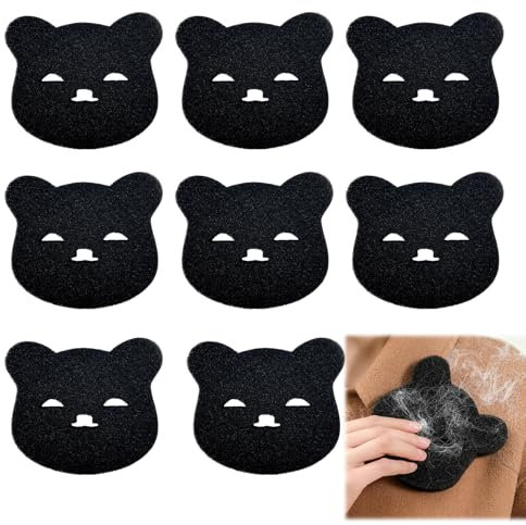 8 PCS Hair Catcher Washing Machine,Pet Hair Catcher Washing Machine,Reusable Soft and Flexible,Used to Clean Clothes and Absorb Impurities White