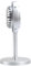 Alasum Retro Mic Prop Simulated Microphone for Party Decorations Halloween Karaoke and Imaginative Play for Birthdays and Themed Events